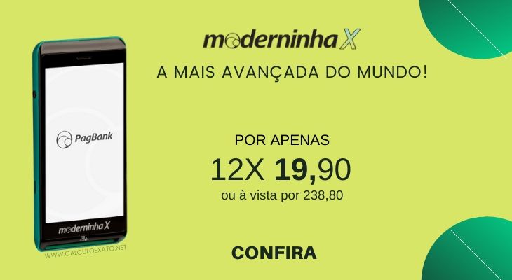 Moderninha X - A Maquininha Mais Avançada da PagSeguro 3 Compre Moderninha X